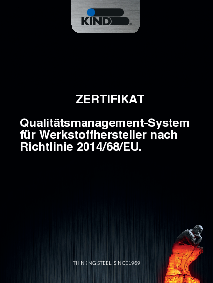 ZERTIFIKAT QM-SYSTEM